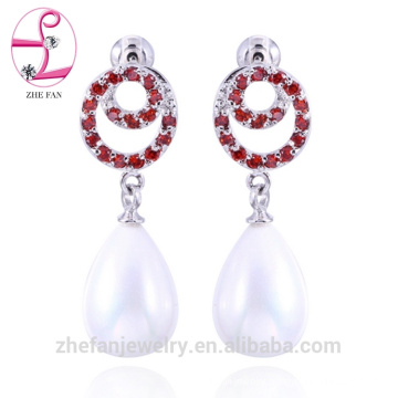 wholesale earrings latest design of pearl earrings